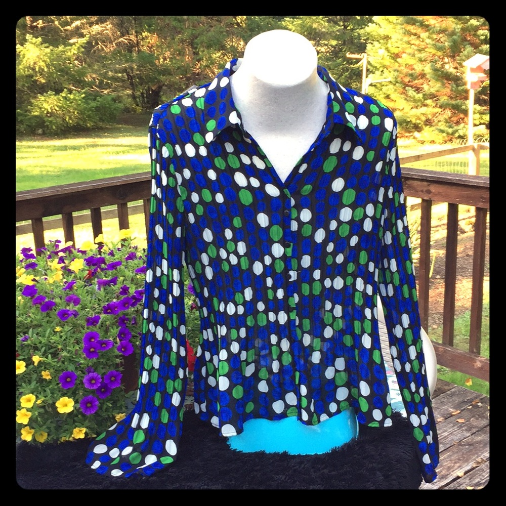 Polka Dot Blouse